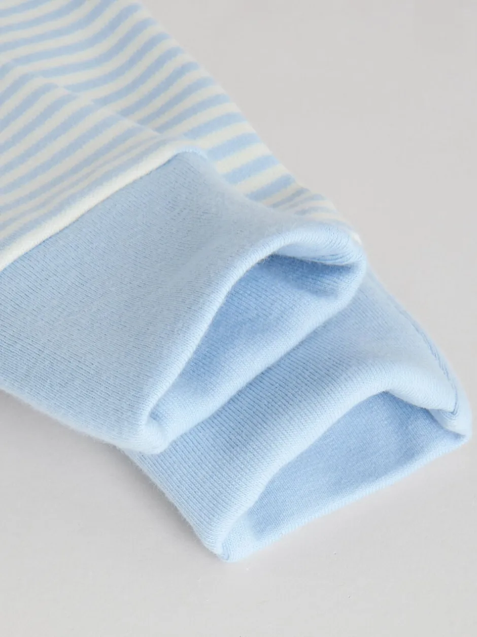 Multipacks|Babypakjes En Babypyjama's*Next - Verpakking van 3 babyslaappakjes met tweewegrits (0 mnd - 3 jr) Blauw met beren