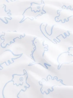 Pyjama's|Next - Huidvriendelijke pyjama's 2 stuks (9mnd -12jr) Blauw met dinosaurus