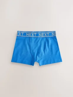 Ondergoed*Next Blauw met goudkleurige tailleband - Verpakking van 7 trunks (2-16jr)