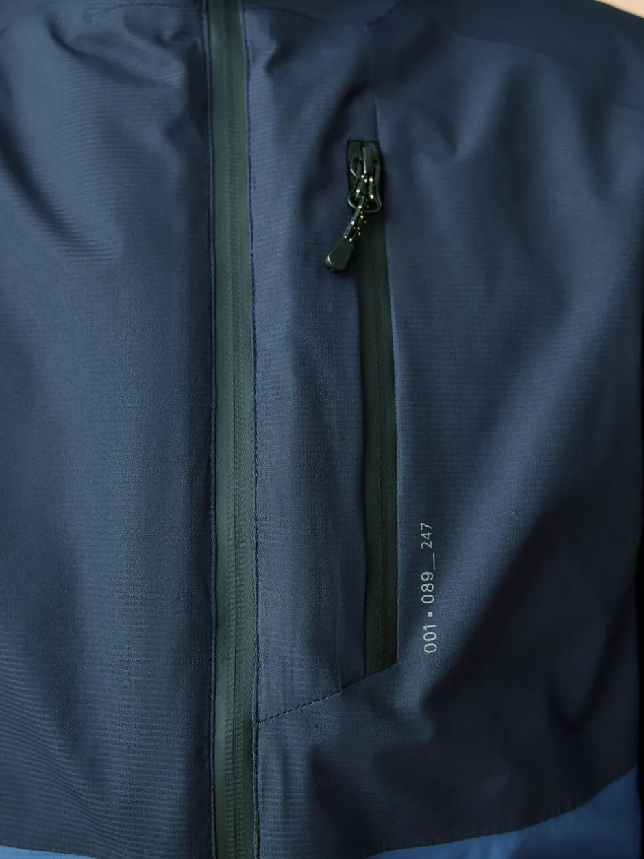 Schoolkleding|Jassen En Jacks*Next - Waterdichte gewatteerde binnenjas (3-16jr) Blauw met kleurvlakken
