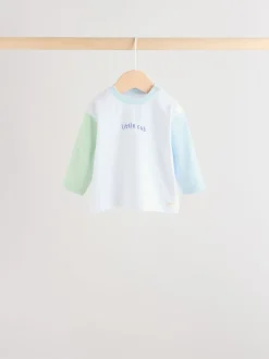 Tops|Sets En Outfits|Next - Baby Top & Leggings 6 Piece Set (0mths-3yrs) Blauw met safariprint