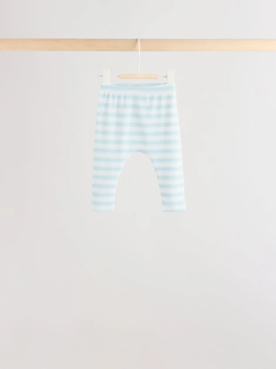 Tops|Sets En Outfits|Next - Baby Top & Leggings 6 Piece Set (0mths-3yrs) Blauw met safariprint