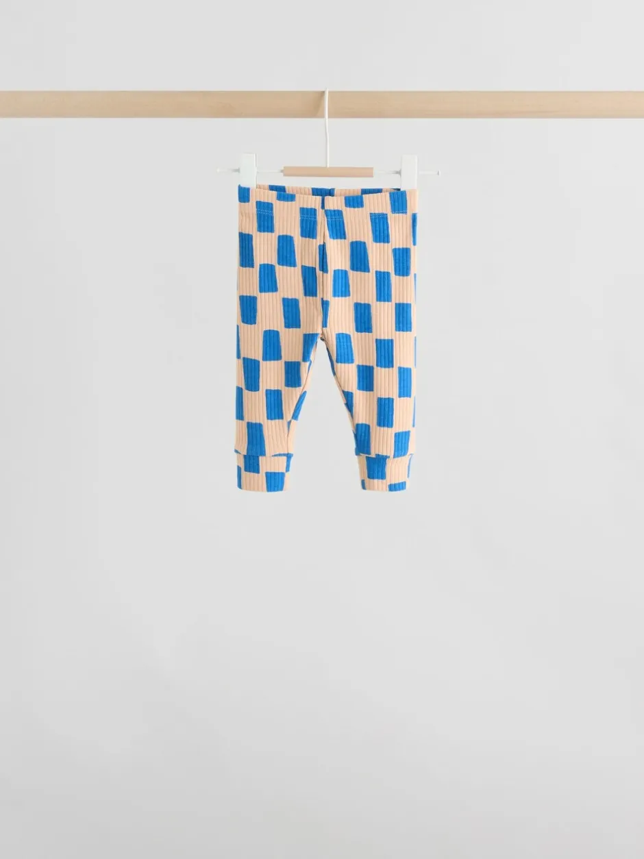 Tops|Sets En Combisets*Next Blauw met vormen - Tops en Leggings 6 -delige babyset (0mnd-3jr)