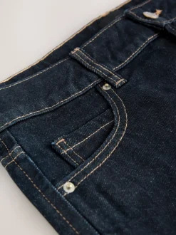 Rokken*Next Blauw met wassing - Knee Length Denim Skirt