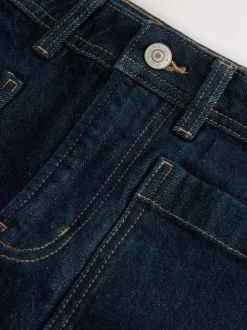 Shorts*Next - Patch Pocket Mini Denim Shorts Blauw met wassing