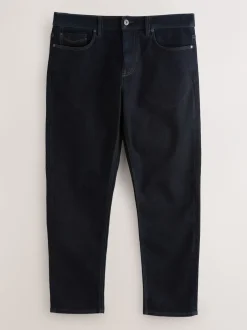Jeans*Next Blauw met wassing - Slim Fit - Motionflex jeans