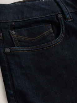 Jeans*Next Blauw met wassing - Slim Fit - Motionflex jeans