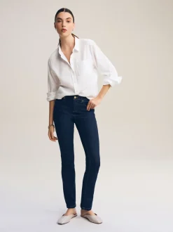 Jeans|Next - Superzachte slim-fit jeans Blauw met wassing