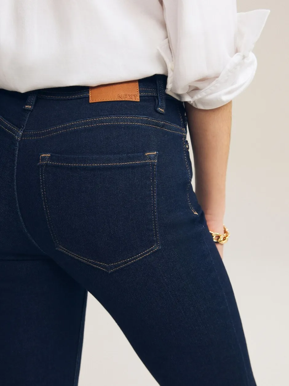 Jeans|Next - Superzachte slim-fit jeans Blauw met wassing