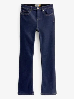 Jeans*Next Blauw met wassing - Superzachte bootcut-jeans