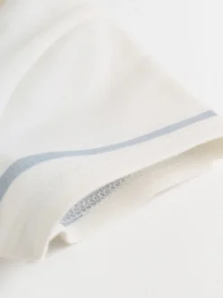 Rompertjes En Tuinbroeken|Next - Verpakking van 2 jersey babyrompertjes Blauw met wit gestreept