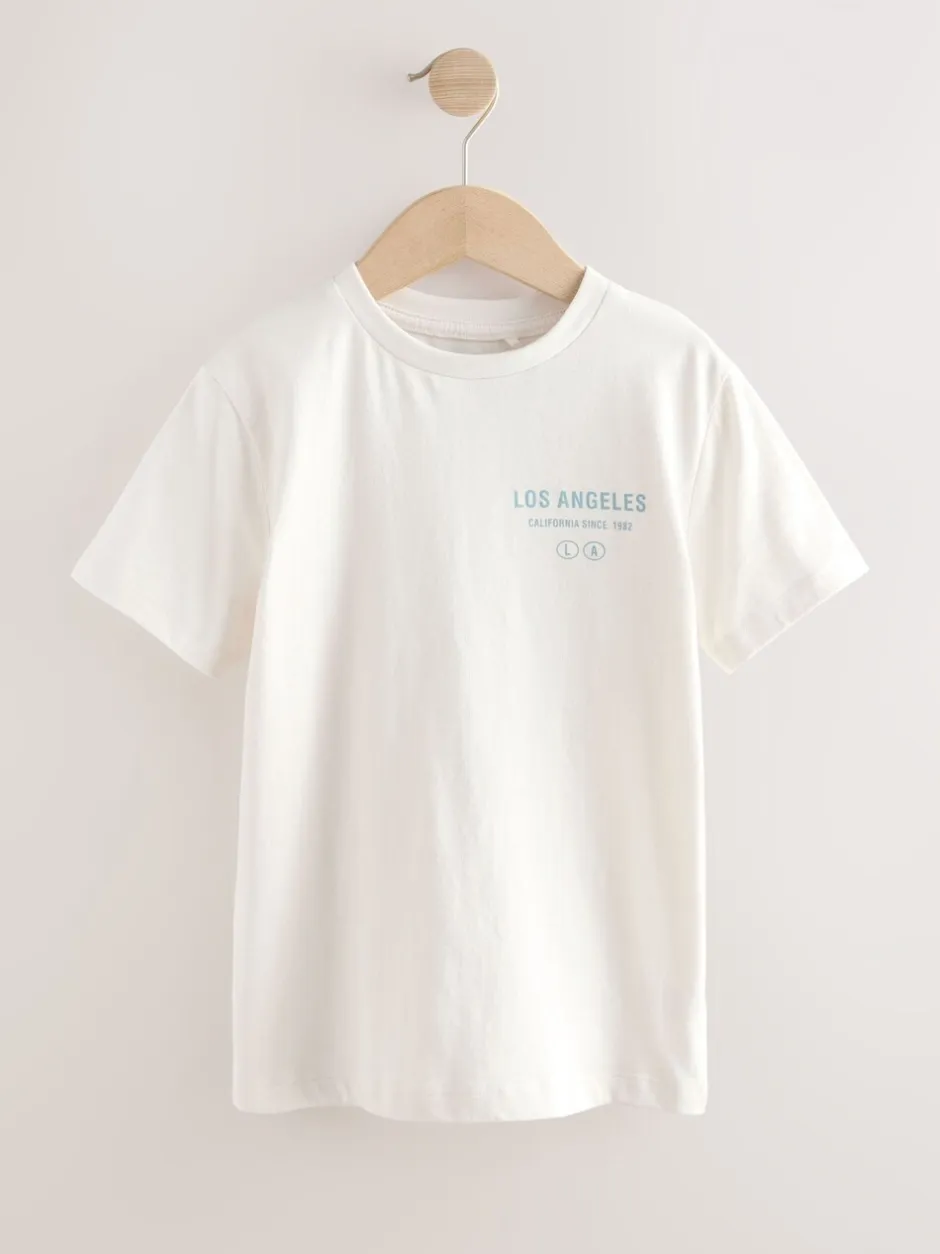 Shirts*Next - Set van geruit overhemd met lange mouwen en T-shirt 2 stuks (3-16jaar) Blauw Schaduw