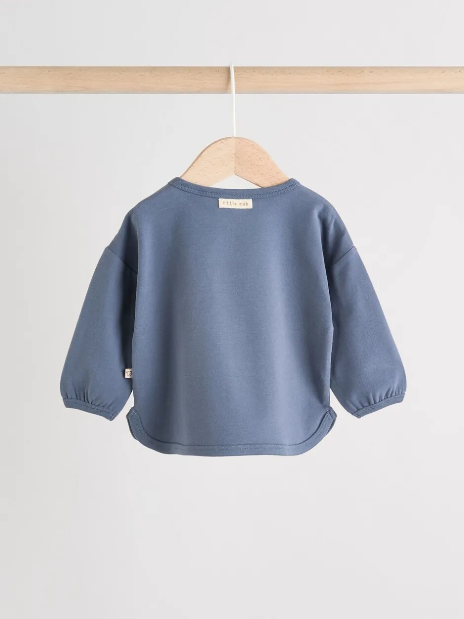 Tops|Sets En Outfits|Next Blauw Woodland - Babyset van top en Leggings 2 -delig (0mnd-3jr)