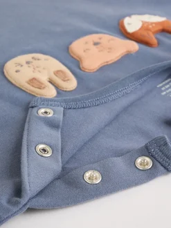 Tops|Sets En Outfits|Next Blauw Woodland - Babyset van top en Leggings 2 -delig (0mnd-3jr)