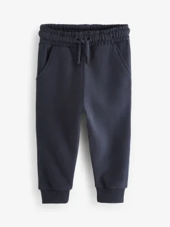 Jeans En Joggingbroeken|Joggingbroeken|Next - Verpakking van 3 zachte joggingbroeken (3 mnd-7 jr) Blauw/antracietgrijs/zwart