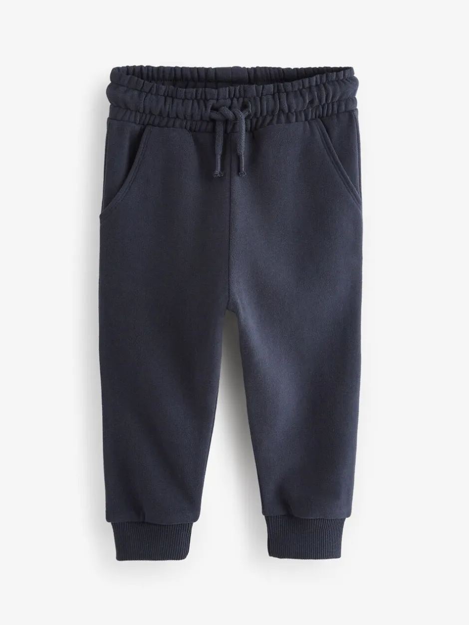 Jeans En Joggingbroeken|Joggingbroeken|Next - Verpakking van 3 zachte joggingbroeken (3 mnd-7 jr) Blauw/antracietgrijs/zwart