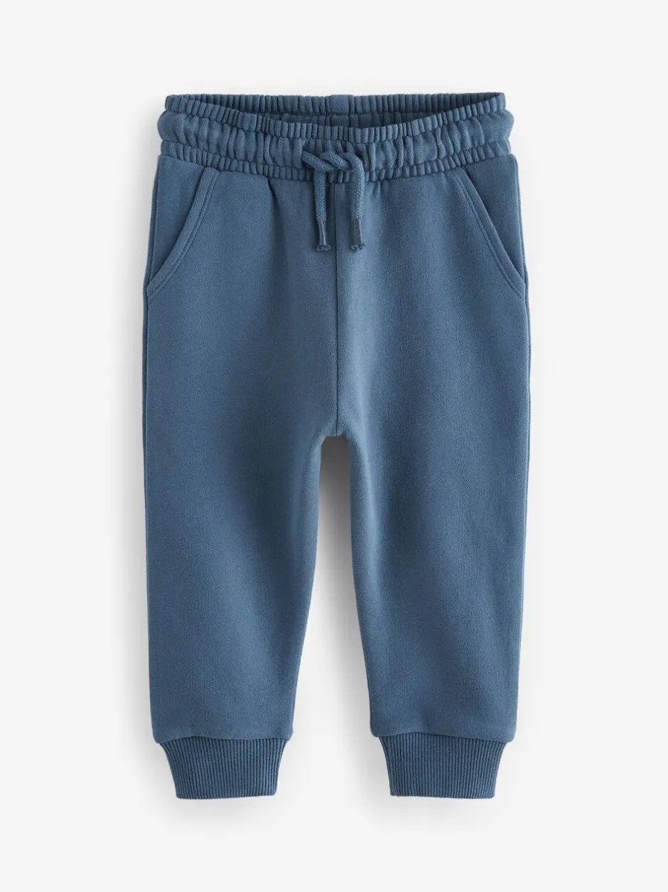 Jeans En Joggingbroeken|Joggingbroeken|Next - Verpakking van 3 zachte joggingbroeken (3 mnd-7 jr) Blauw/antracietgrijs/zwart