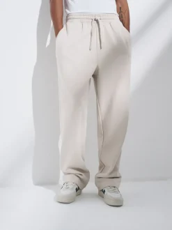 Loungewear|Joggingbroeken*The Set - 4 Pack Joggingbroeken met wijde pijpen Blauw/bruin