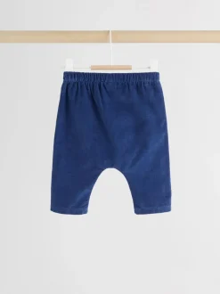 Tops|Sets En Outfits*Next - Baby Bodywarmer Top en Leggings Set (0mnd-2jr) Blauw/Bruin Berenknuffels Slogan Borg
