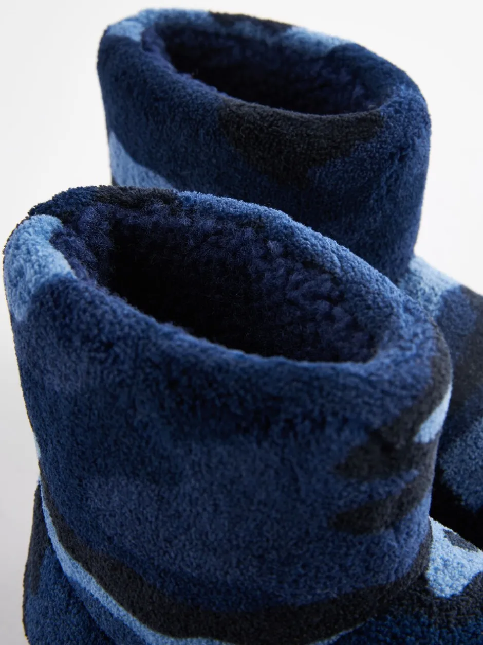 Pantoffels*Next - Pantoffellaars Blauwe Camo