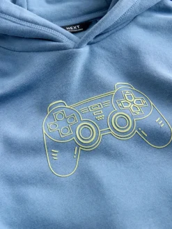 Sweaters En Hoody´S*Next Blauwe controller - Grafische print hoodie voor oudere jongens (3-16jaar)