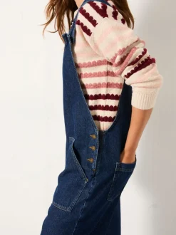 Jumpsuits En Playsuits*Fat Face - FatFace Dungaree Blauwe denim
