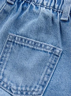 Jeans En Joggingbroeken|Jeans*Next - Jeans met wijde pijpen (3 mnd-7 jr) Blauwe denim