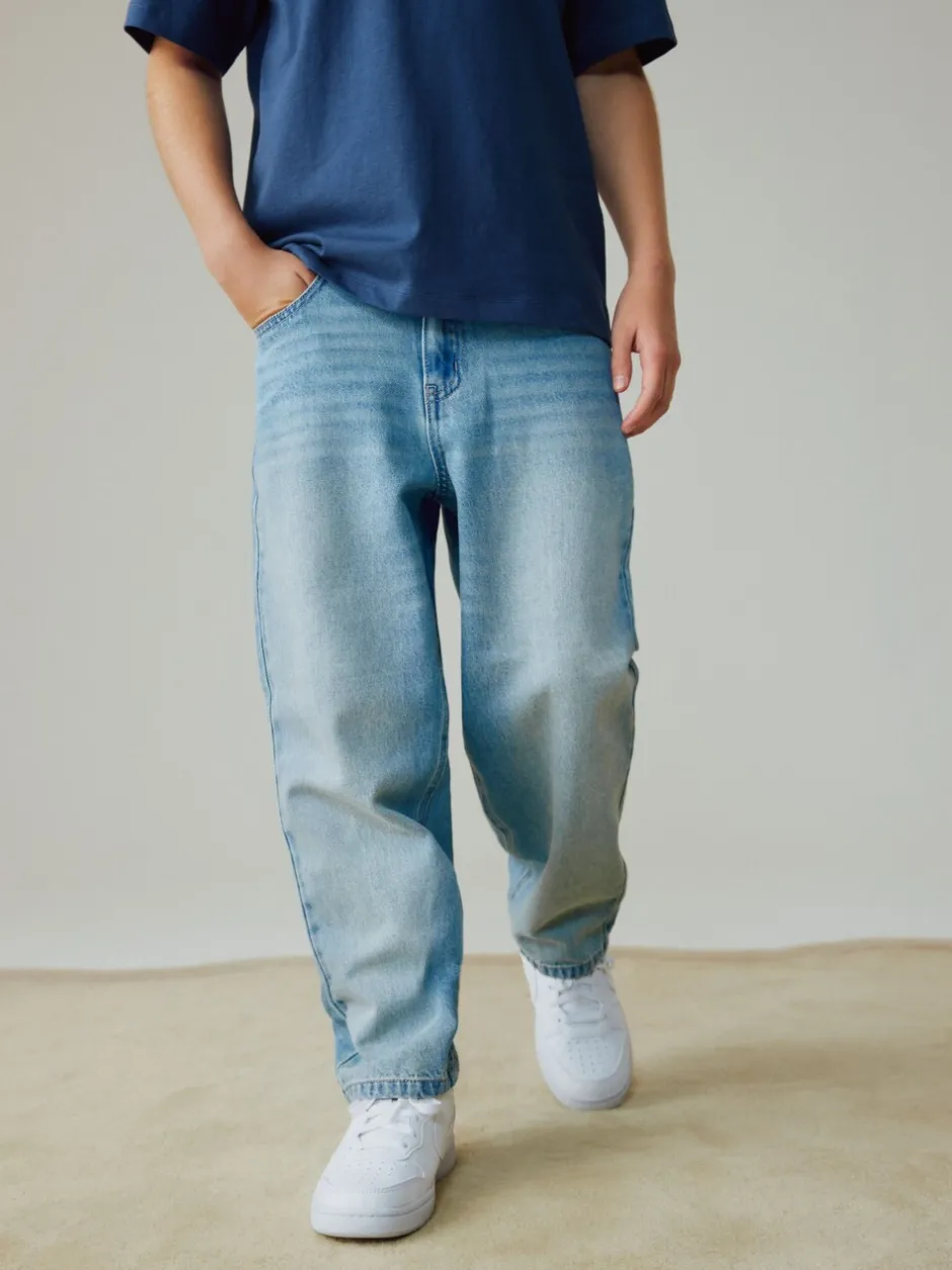 Jeans|Next - Authentieke jeans (3-16jr) Blauwe tint