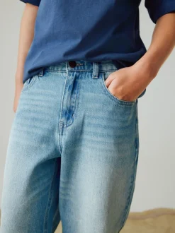Jeans|Next - Authentieke jeans (3-16jr) Blauwe tint