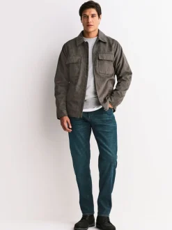 Jeans|Next Blauwe tint - Slim Fit - Motionflex jeans