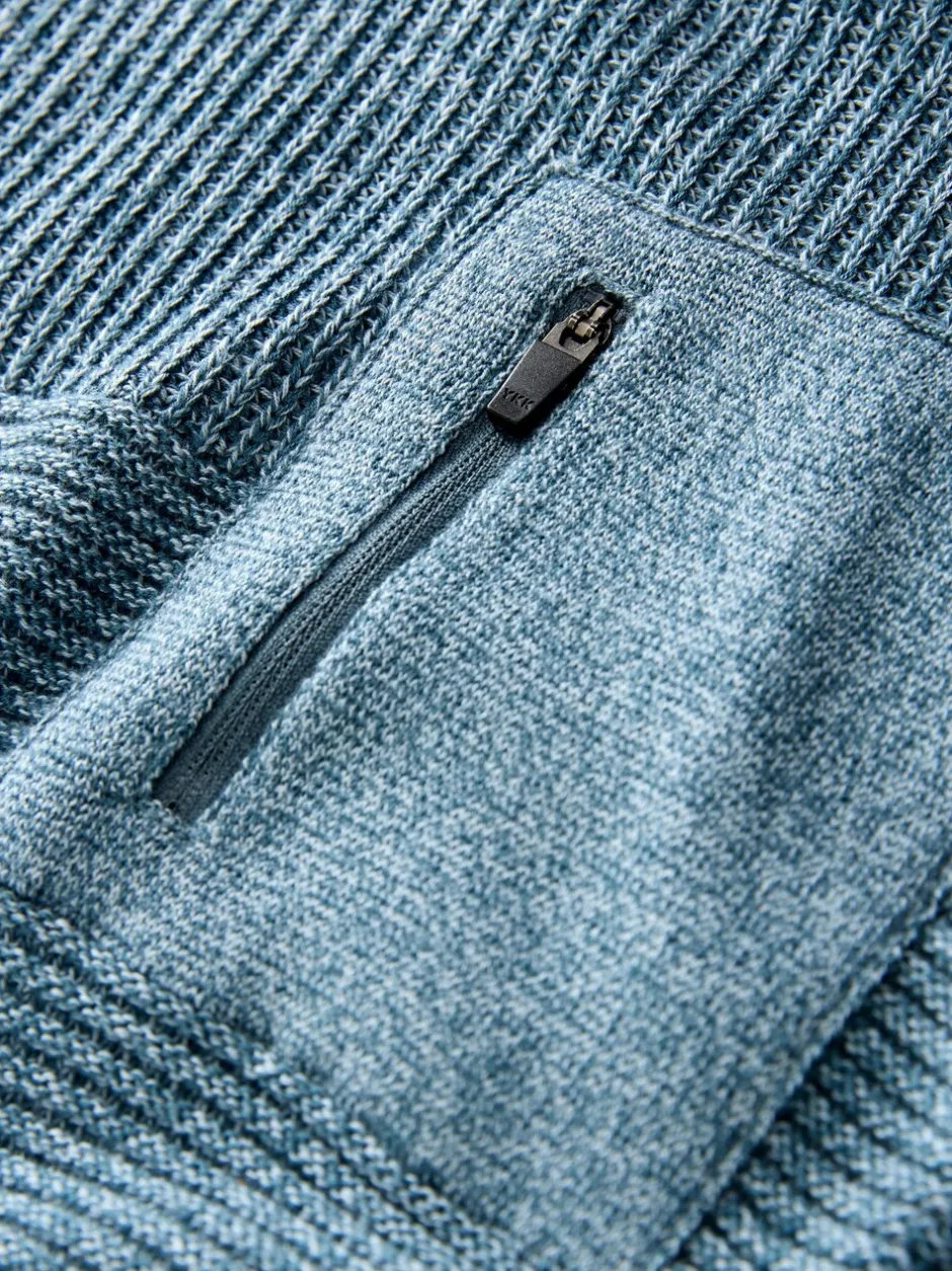 Truien En Breisels|Sweaters En Hoody´S*Next Blauwe twist - Utility gebreide hoodie (3-16jr)