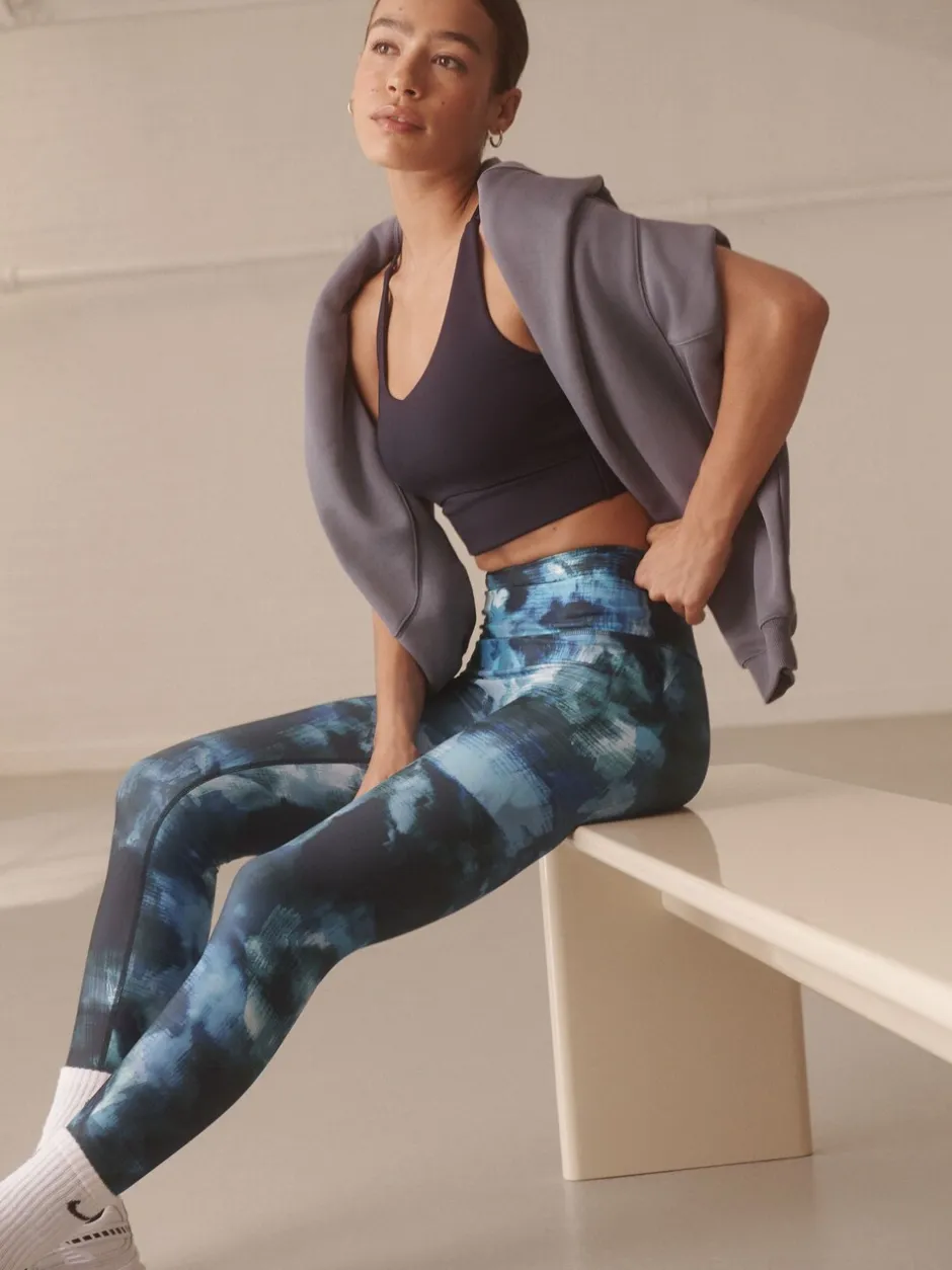 Sportkleding|Leggings En Joggingbroeken*Next Blauwe verfPrint - Power Active sportlegging
