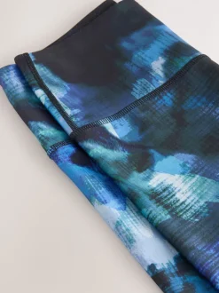 Sportkleding|Leggings En Joggingbroeken*Next Blauwe verfPrint - Power Active sportlegging