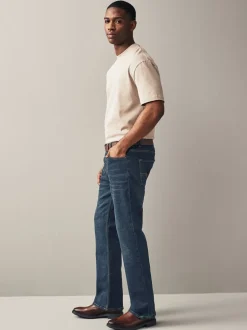 Jeans|Next - Bootcut - Authentic jeans met riem Blauwe wassing
