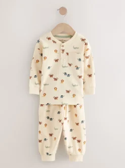 Pyjama's|Nachtkleding En Pyjama's|Next Blauw/ecru - Verpakking van 3 oversized pyjama's 3 (9mnd -10jr)
