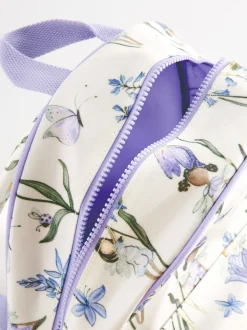 Tassen*Next - Rugzak Blauw/ecru blauwe klokjesfee
