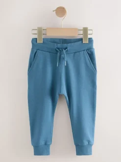 Jeans En Joggingbroeken|Joggingbroeken|Next Blauw/Ecru/Marineblauw - Verpakking van 5 joggingbroeken (3mnd-7jr)