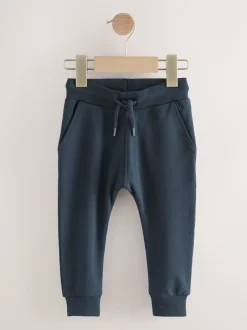 Jeans En Joggingbroeken|Joggingbroeken|Next Blauw/Ecru/Marineblauw - Verpakking van 5 joggingbroeken (3mnd-7jr)