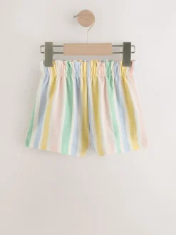 Shorts|Shorts En Rokken|Next Blauw/geel - Set van 4 shorts (3 mnd-7 jr)