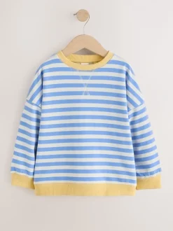 Sweaters En Hoody´S|Next - Sweatshirt (3 - 16 jr) Blauw/geel