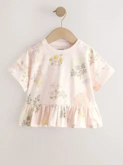 Tops|T-Shirts|Next Blauw/geel - T-Shirts 4 Pack (3mths-7yrs)