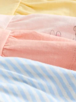Tops|T-Shirts|Next Blauw/geel - T-Shirts 4 Pack (3mths-7yrs)