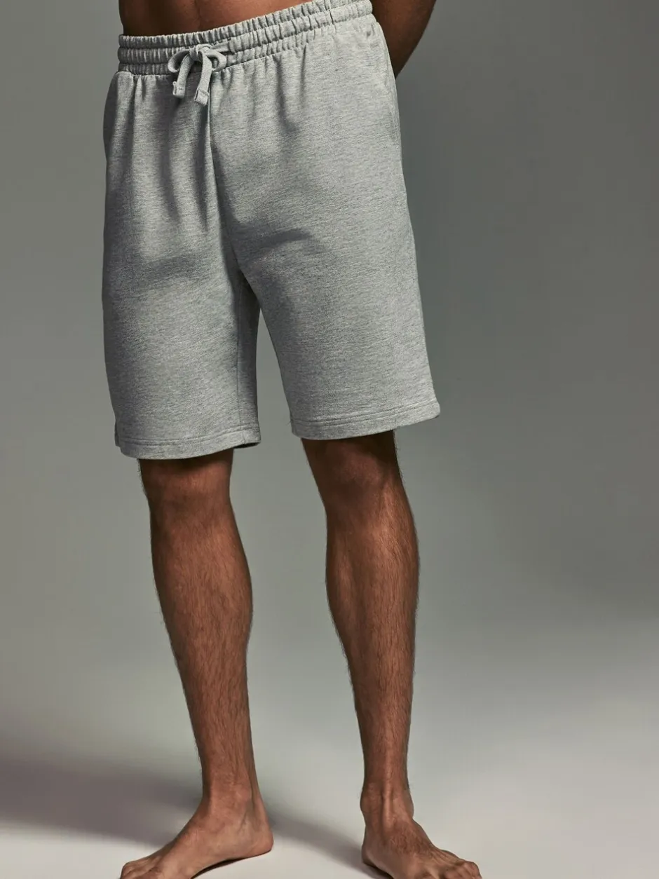 Loungewear|Shorts|Next - Loopback Soft Touch 2 Pack Jogger Shorts Blauw/grijs