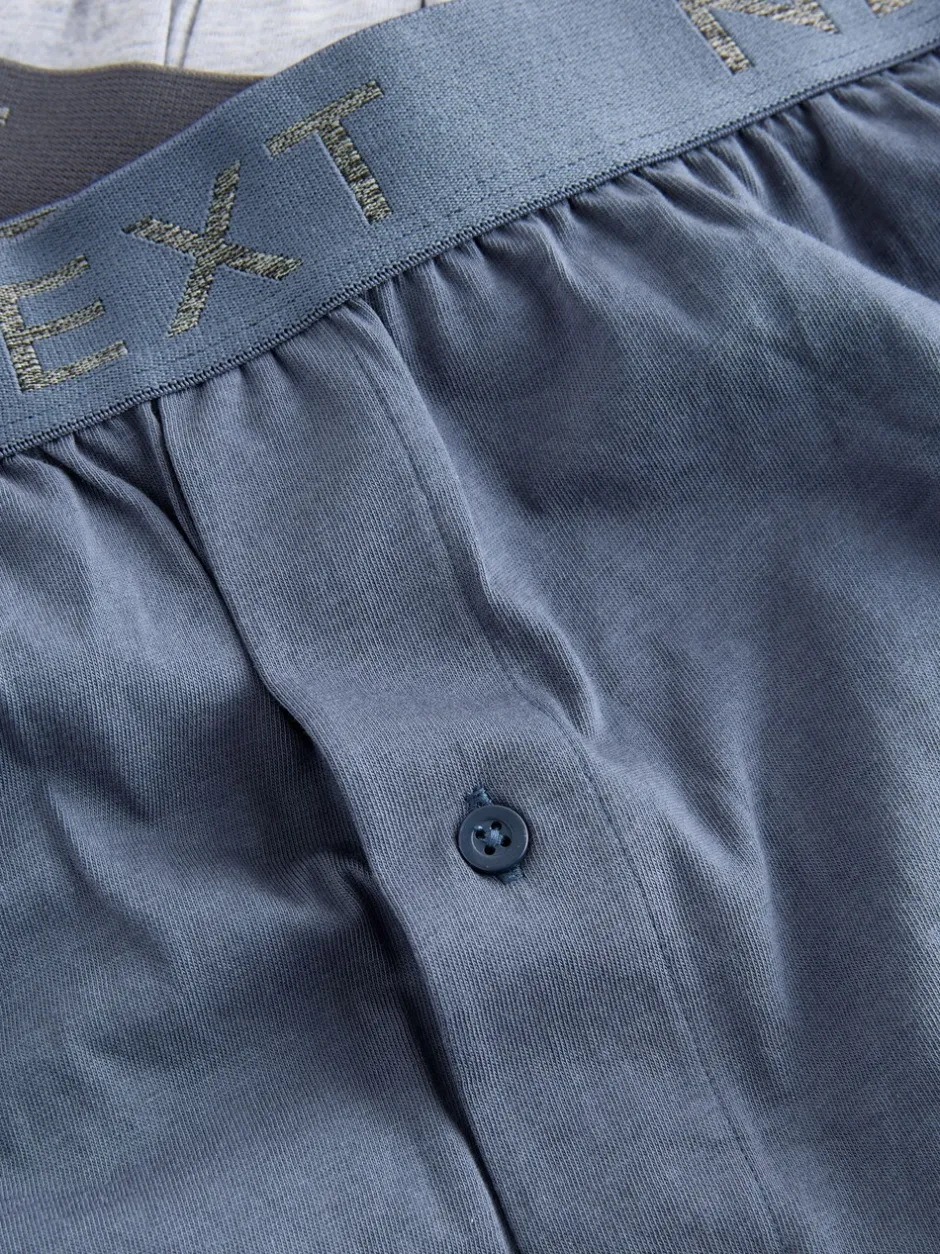 Ondergoed|Ondergoed|Next - Losse Boxer 5 set Blauw/grijs