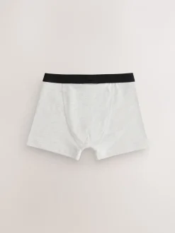 Ondergoed|Next - Set van 10 boxershorts met zachte tailleband (2-16 jr) Blauw/grijs