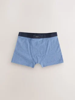 Ondergoed|Next - Set van 10 boxershorts met zachte tailleband (2-16 jr) Blauw/grijs