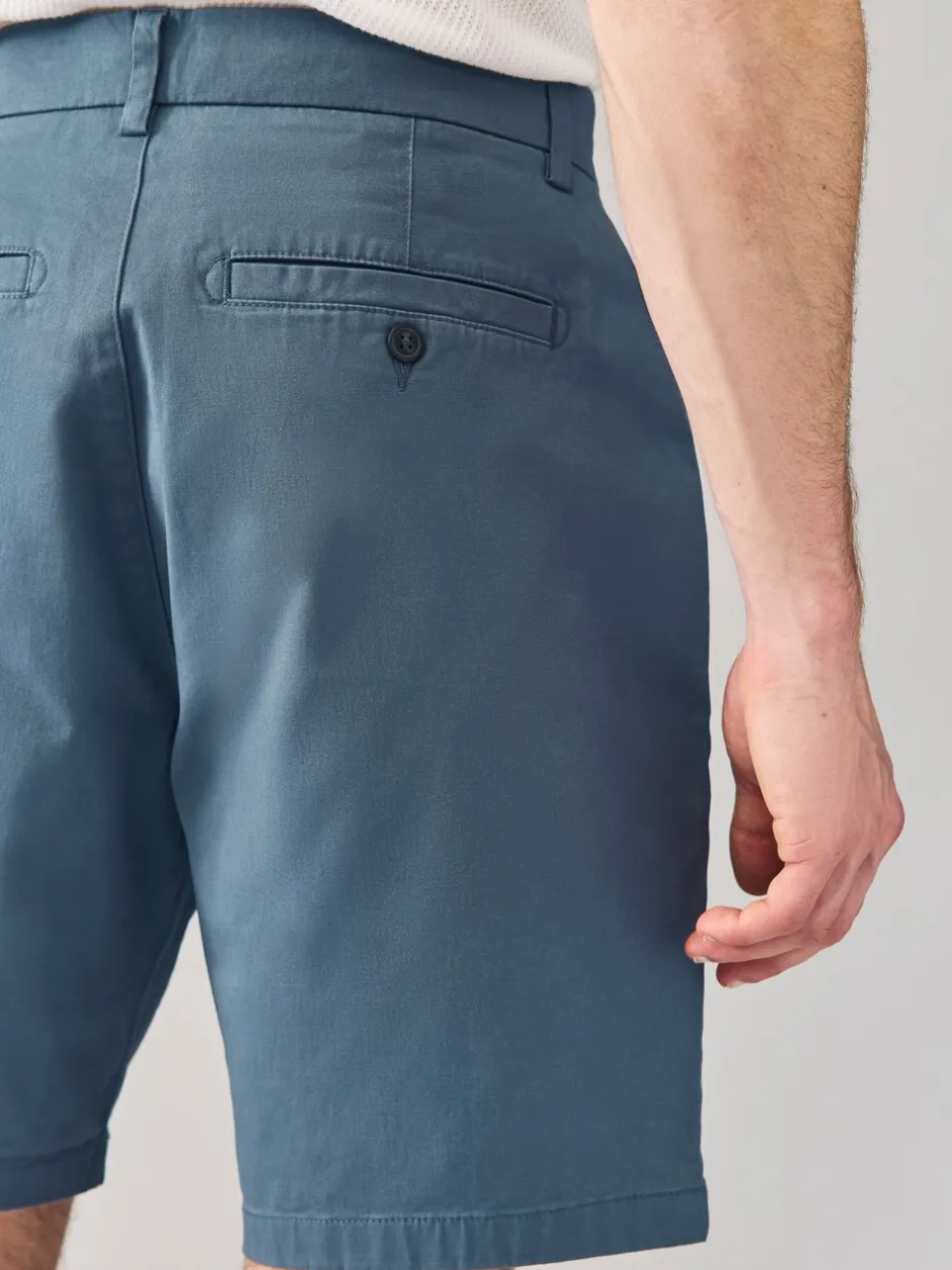 Shorts*Next - Straight fit - Set van 2 chinoshorts met stretch Blauw/grijs