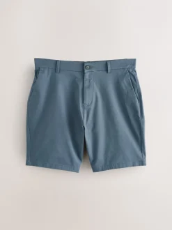 Shorts*Next - Straight fit - Set van 2 chinoshorts met stretch Blauw/grijs