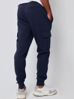Joggingbroeken*Threadbare - joggingbroek in cargostijl 2 stuks Blauw/grijs