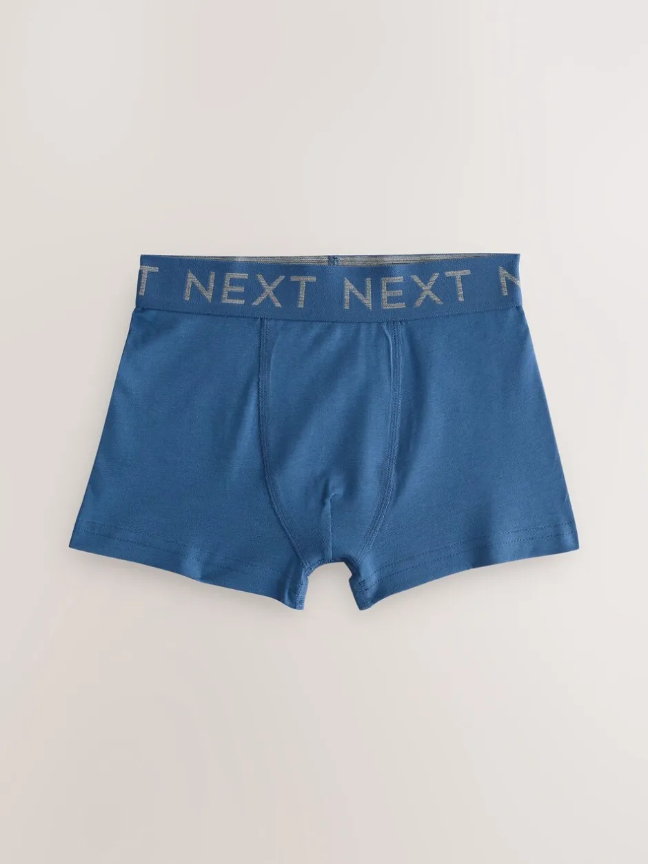 Multipacks|Ondergoed*Next Blauw/grijs - Verpakking van 10 trunks (1,5-16jr)